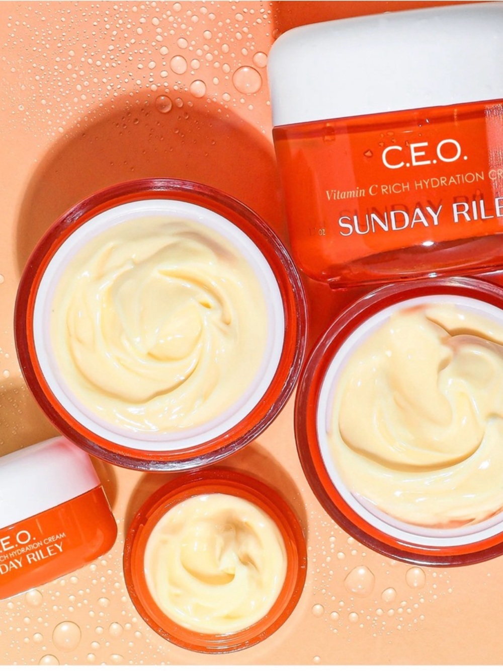 Sunday Riley C.E.O. Vitamin C Hydration Cream - Orange & Cream